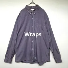 Wtaps ダブルタップス　シャツ　長袖　ボタンダウンカラー　チェック柄のサムネイル