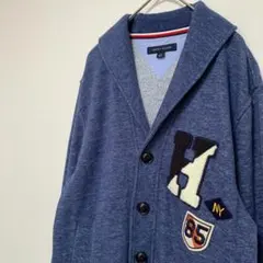 TOMMY HILFIGER トミーヒルフィガー ショールカラー カーディガン