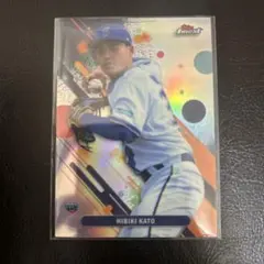 TOPPS FINEST NPB 横浜DeNAベイスターズ 加藤響 リフラクター