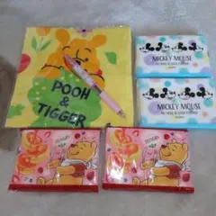 プーさん・ミッキー・ミニーボールペンセット