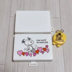 ゼクシィ　スヌーピー　印鑑ケース　朱肉ケース　付録