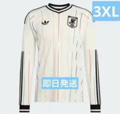 3XL サッカー日本代表 2026 アウェイ レプリカ ユニフォーム 長袖
