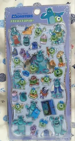 【国内正規品】プチドロップステッカー　モンスターズインク　新品未開封