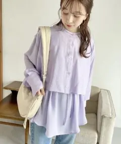 LOWRYS FARM マルチドッキングブラウス