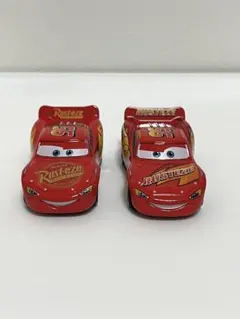 カーズ ライトニング・マックィーン ミニカー 2台セット