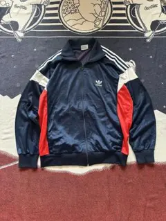 70s 80s adidas トラックジャケット L 70's80'sリバイバル復刻モデル】adidas アディダス トラックジャケット