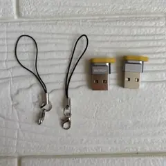 USB Type-C 変換アダプタ 急速充電 データ転送 ストラップ 2個セット