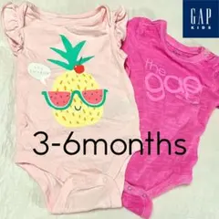 baby gap ロンパース ボディスーツ 2枚セット