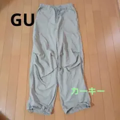 カーキーカーゴパンツ レディース