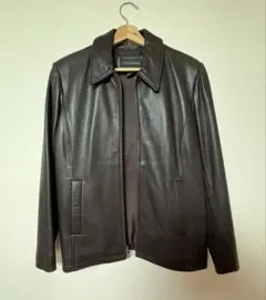 バナナリパブリック　レザージャケット　茶色　90s