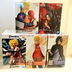 ナルト　ボルト　フィギュア　5点　プライズ　NARUTO　figureまとめ売り
