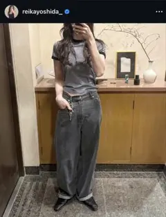 todayful cary's denim グレー 23 - メルカリ