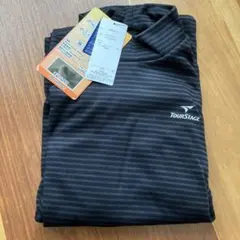 TourStage メンズ M シャツ ブラック/ストライプ