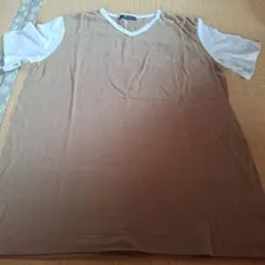 未使用COMME CA ISM Vネック半袖Tシャツ Mサイズ