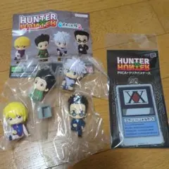 HUNTERXHUNTER　クリアパスケース　すわらせ隊