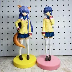 フィギュア◆CLANNAD◆2点セット◆藤林杏◆藤林椋◆コレクションフィギュア◆