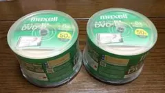 맥셀 레코딩 DVD-R 120분 8배 속도 호환, 100매 (50매 x 2P) 신제품