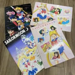セーラームーン　ノート下敷きセット
