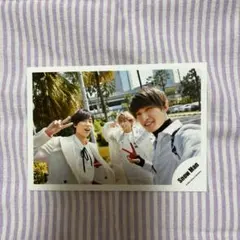 Snow Man 公式写真　オフショット阿部亮平,佐久間大介,向井康二