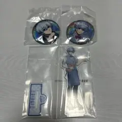 一番くじブルーロックday off〜氷織羊アクリルスタンドと缶バッジセット