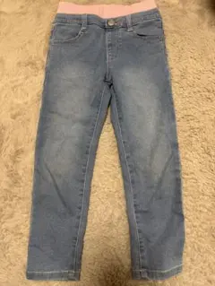 120cm ジーンズ ジーパン ウエストゴム 長ズボン