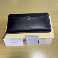 COMME CA ブラック レザー 長財布のサムネイル