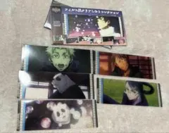 呪術廻戦0 フィルム風クリアしおりコレクション 　狗巻棘　禪院真希　パンダ　5点