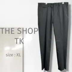 k【ザショップティーケー 】テーパードパンツ/大きい ストライプ柄 ビジネス