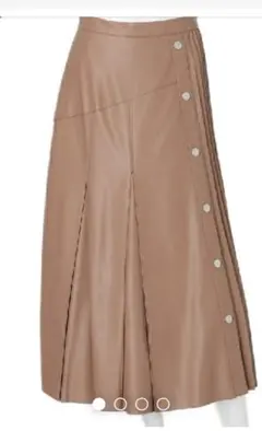 ☆タグ付き新品☆Apuweiser-riche レザーアシンメトリースカート