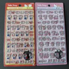 ボンボンドロップシール ミニ ハローキティ ピンク レッド セット 正規品