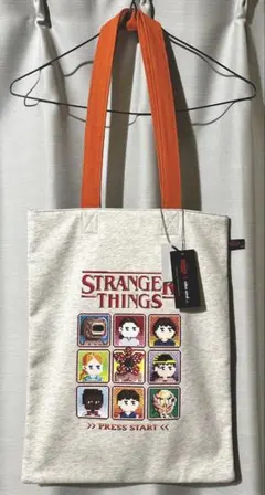★2日間割引き価格★ ニコアンド　ストレンジャーシングス　トートバッグ