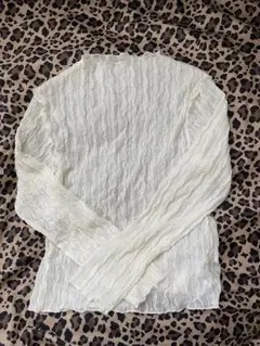 新品！　シアーシャツ