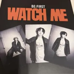 【US限定】BE:FIRST WATCH ME JUNON トレカ 3種セット