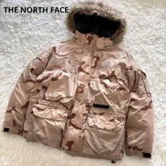 美品◎ノースフェイス マクマードパーカ L デザートカモ 迷彩ダウンジャケット