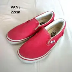VANS クラシック スリッポン スニーカー 22cm 赤 V98CLAのサムネイル