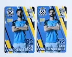 ジュビロ磐田 オンサイトカード ヤンファンデンベルフ