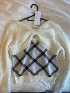 MAJESTIC LEGON オフショルダー ニット M