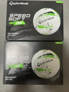 TaylorMade SPEED SOFT INK ゴルフボール 2ダース