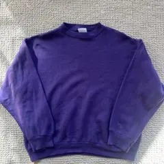 【90s / TULTEX】無地スウェット / パープル / L