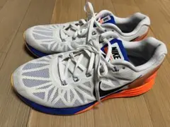 Nike Lunar Glide 6 スニーカー オレンジ/ブルー　26cm