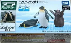 アニア　旭山動物園オリジナル　限定　キングペンギン親子　アニマルアドベンチャーのサムネイル