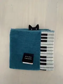 Atsuko Matano ピアノ柄タオルハンカチ