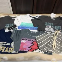 ワムワム含む　新品タグ付きと未使用Tシャツ150のサムネイル
