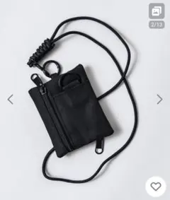 【新品】マルチコインケース　ミニウォレット ミニ財布 ネックストラップ付