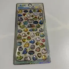 【正規品】ふわふわとりのなかまたち　ジュエルプチドロップ　ボンボンドロップシール