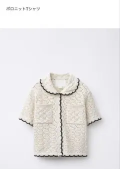 ポロニットTシャツ　ZARAキッズのサムネイル
