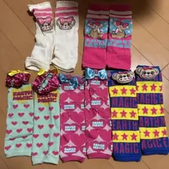 EARTH MAGIC ベビーレッグウォーマー 5点セット