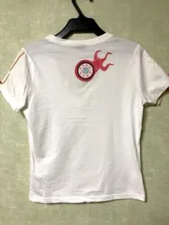 DIESEL レディース 白 無地 半袖 Tシャツ リボン