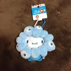 シナモンロールミャクミャク推しカラーカラビナキーホルダー