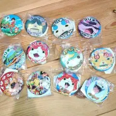 【最終限定価格】妖怪ウォッチキャラクター 缶バッジ 12個セット